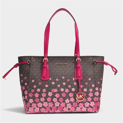 michael kors tote zip|michael kors tote bag pink.